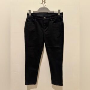 Eileen Fisher Black Ankle Jeans - Small Petite